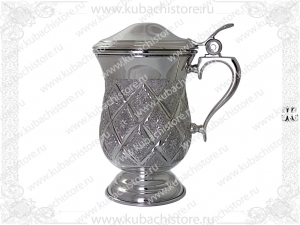 Пивная кружка с крышкой